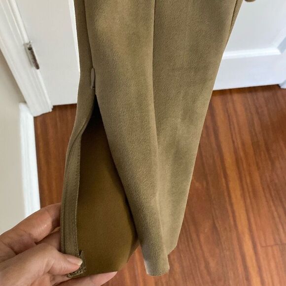 Zara faux suede pants size L - Picture 8 of 13